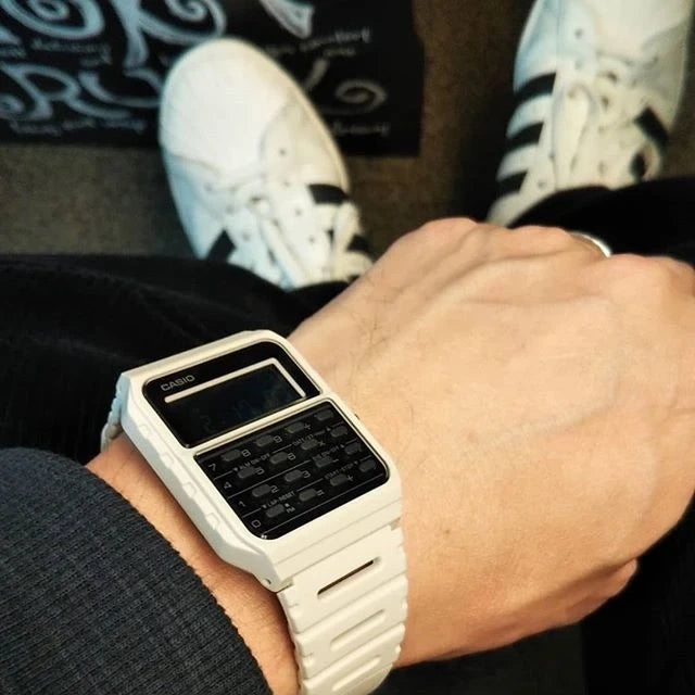 Casio CA-53WB-8B (Ivory / “Pop” Calculator Watch)
