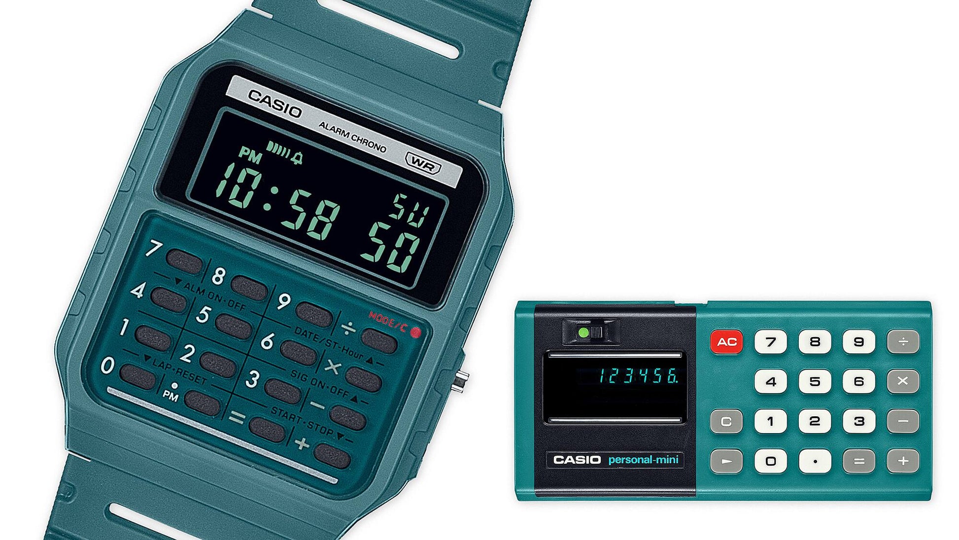 Casio CA-53WB-3B (Core / “Pop” Calculator Watch)