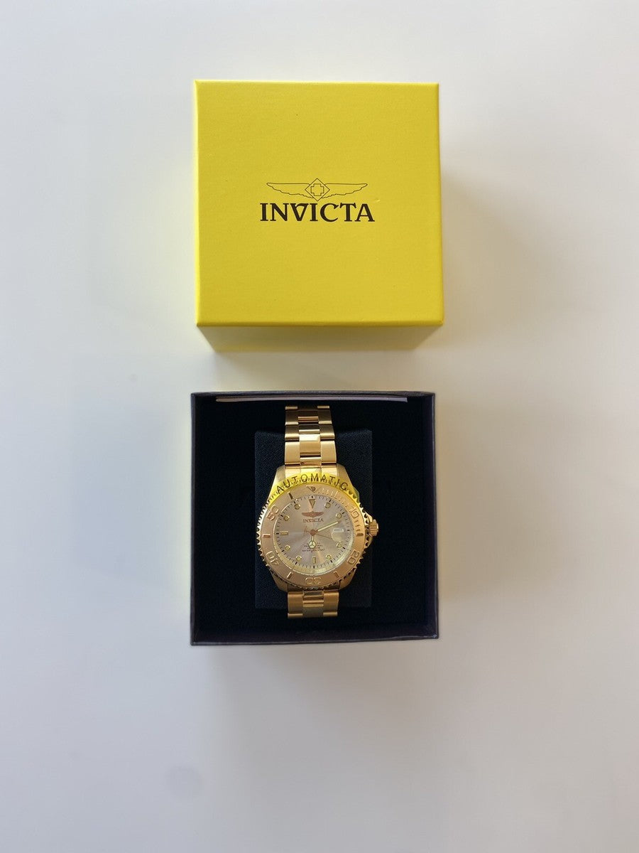 Invicta Pro Diver Automatic Men's Watch - 40mm, Gold
