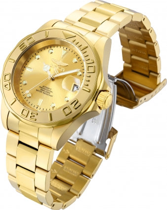 Invicta Pro Diver Automatic Men's Watch - 40mm, Gold
