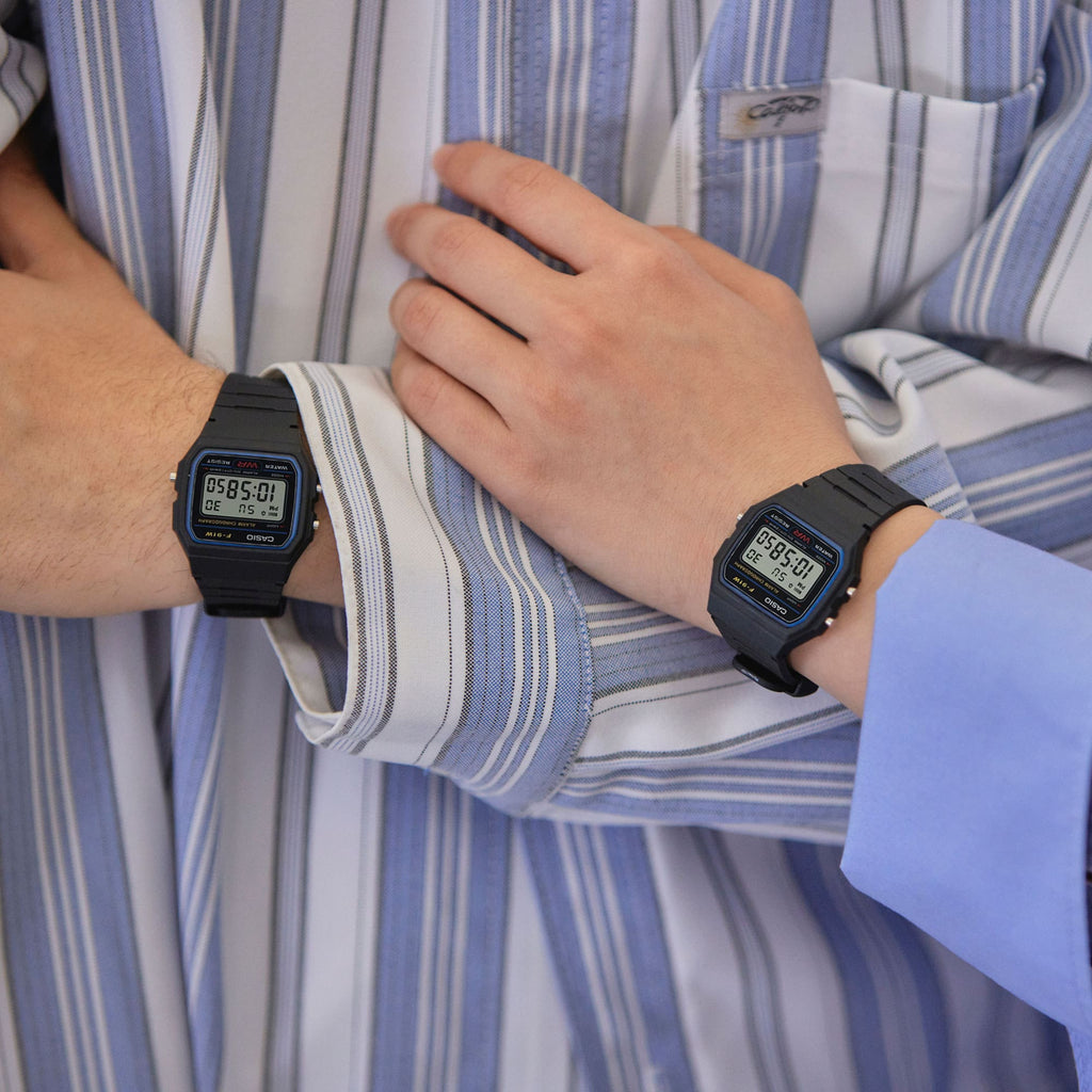 Casio F91W Series Digital Watch LED Light