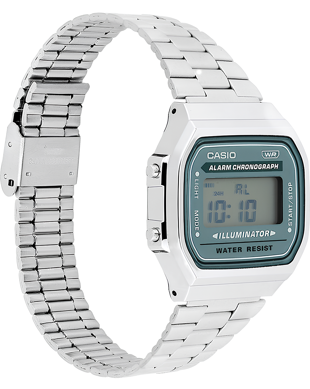 Casio Core Men A168WA-3AYD (Green Dial Vintage Metal)