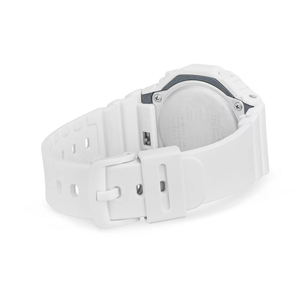 Casio G-SHOCK 46mm White Resin Case and Band Unisex Wristwatch (GMAS2100-7A)