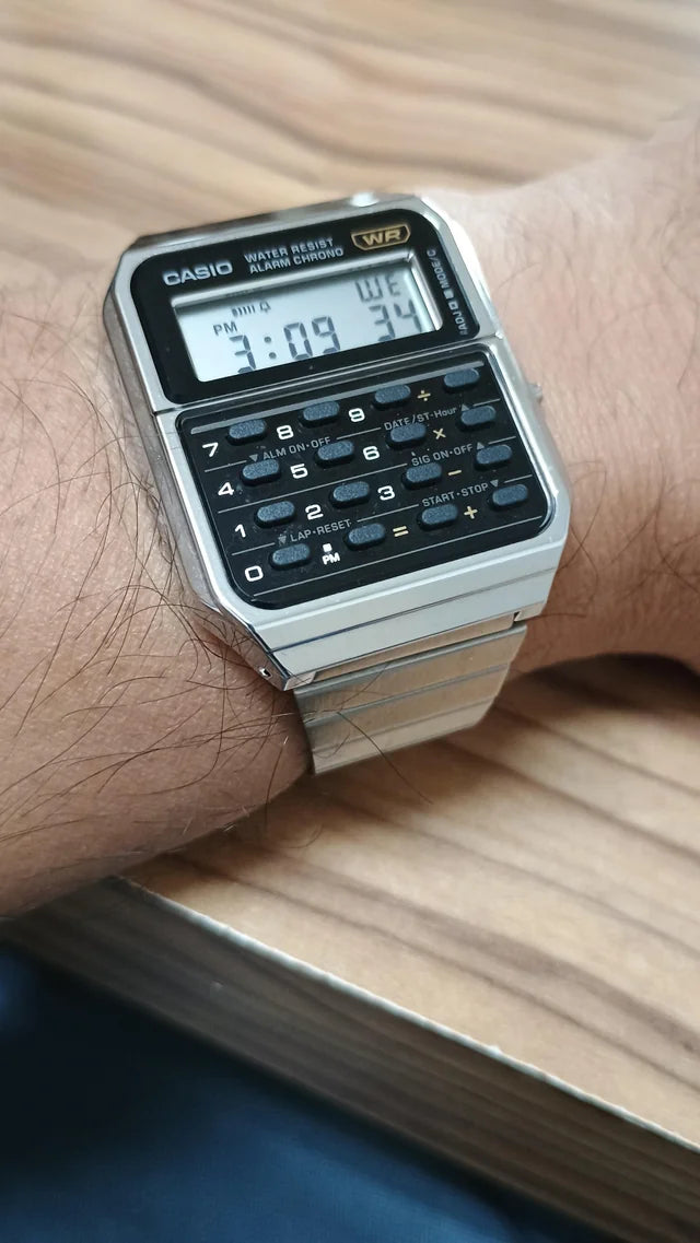 Casio Core Men CA-500WE-1A (Calculator Watch – Metal)