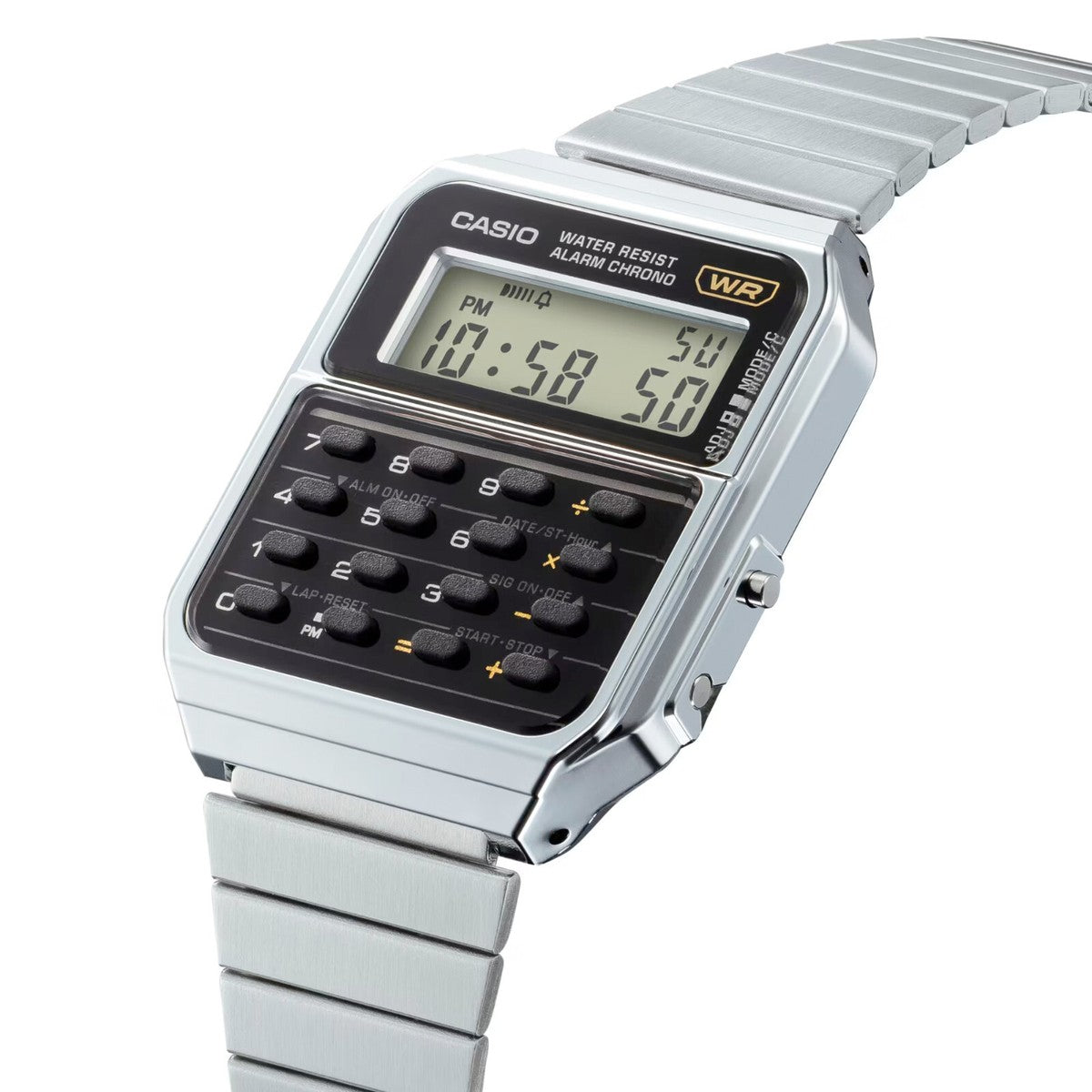 Casio Core Men CA-500WE-1A (Calculator Watch – Metal)